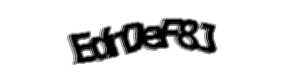 Security check image, please type the characters shown