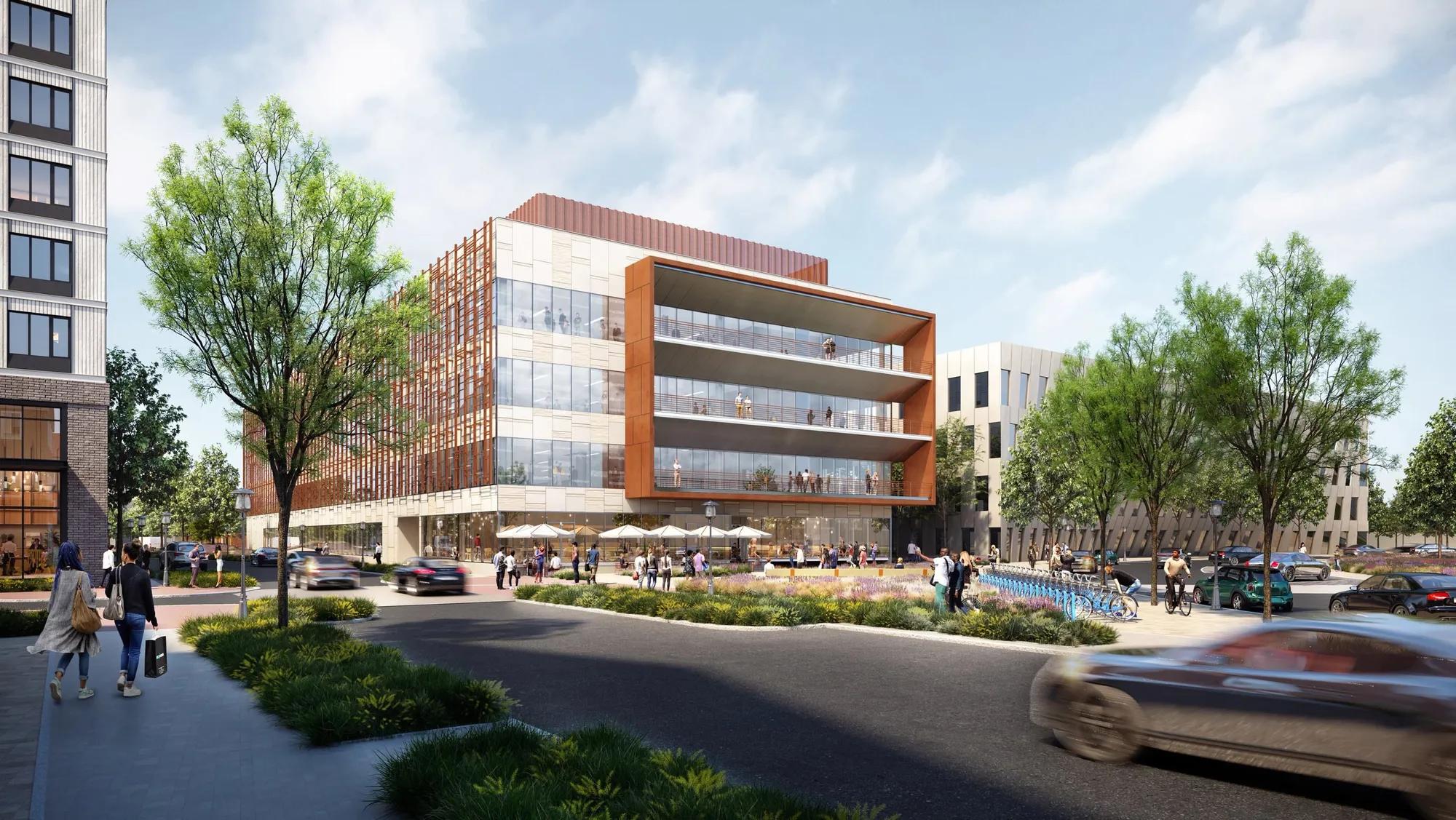 Oxford and Ensemble/Mosaic break ground on speculative R&D lab building at Philadelphia's Navy Yard